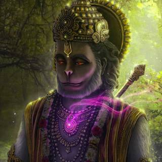 iPhone god wallpaper