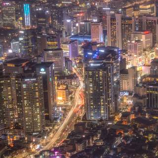 Seoul phone wallpaper