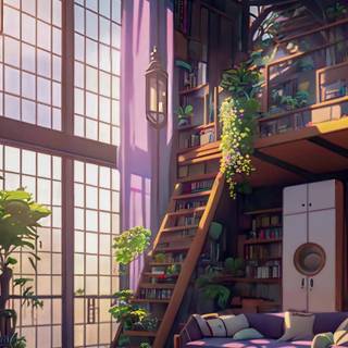 Library iPhone wallpaper