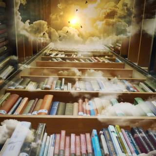 4k library wallpaper