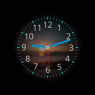 Clock phone wallpaper