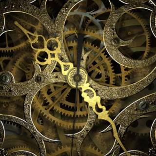 Clock phone wallpaper