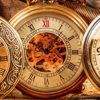 Clock phone wallpaper