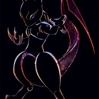 Mewtwo iPhone wallpaper