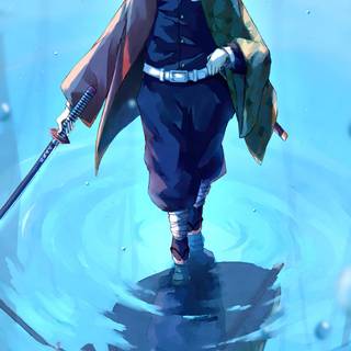 Giyuu iPhone wallpaper