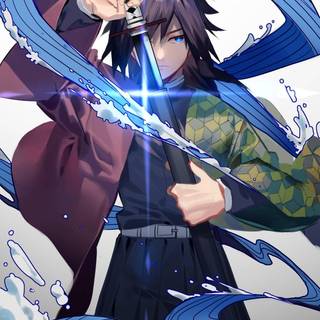 Giyuu iPhone wallpaper