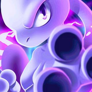 Mewtwo iPhone wallpaper