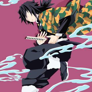 Giyuu iPhone wallpaper