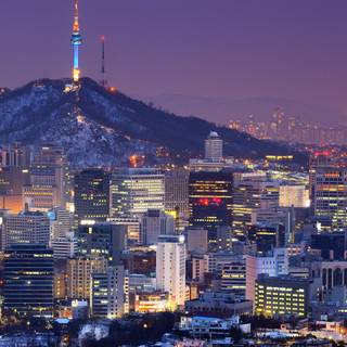 Seoul phone wallpaper