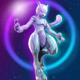 Mewtwo iPhone wallpaper