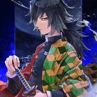 Giyuu iPhone wallpaper