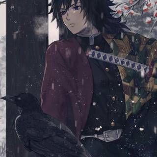 Giyuu iPhone wallpaper