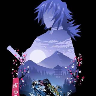 Giyuu iPhone wallpaper