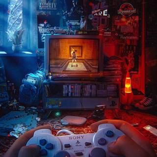 Arcade phone wallpaper