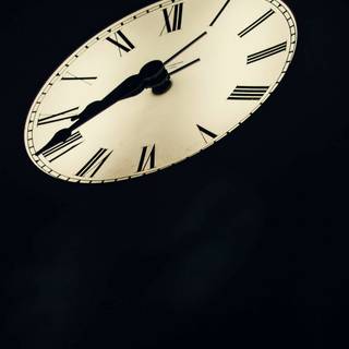 Clock phone wallpaper