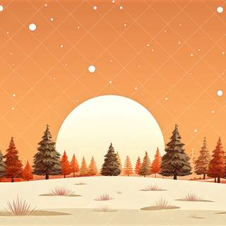 Christmas laptop winter wallpaper