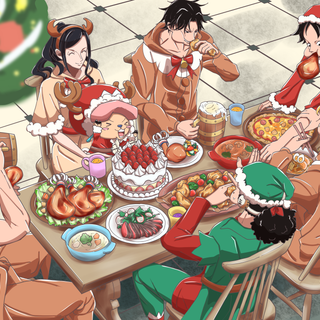 One Piece Xmas wallpaper