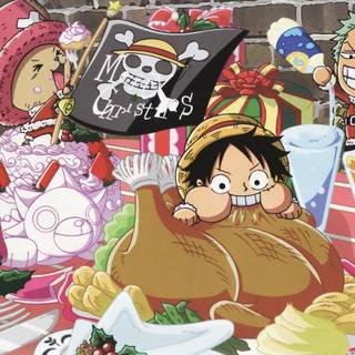 One Piece Xmas wallpaper