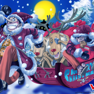 One Piece Xmas wallpaper