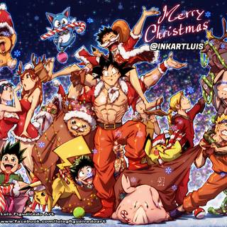 One Piece Xmas wallpaper