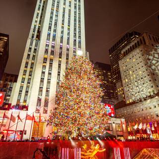 New York Xmas wallpaper