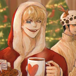 One Piece Xmas wallpaper