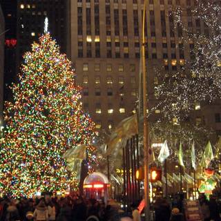 New York Xmas wallpaper