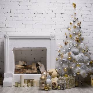 White Xmas wallpaper