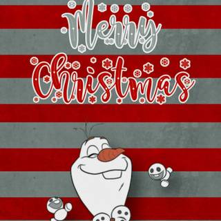 Cartoon Xmas wallpaper