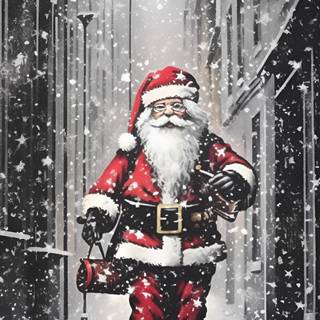 Xmas Santa wallpaper