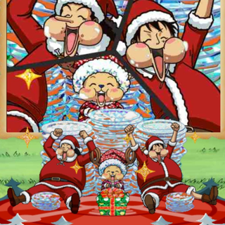 One Piece Xmas wallpaper