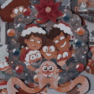 The Owl House Christmas wallpaper