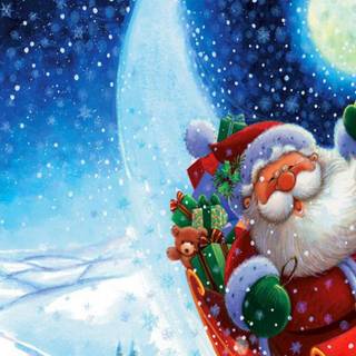 Xmas Santa wallpaper