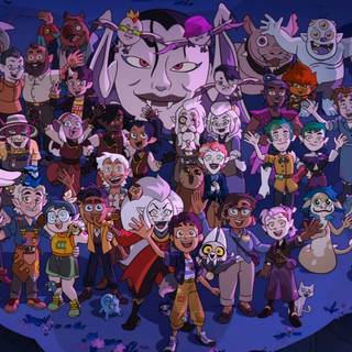 Luz The Owl House desktop wallpaper