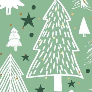 Green Xmas wallpaper