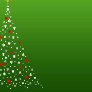 Green Xmas wallpaper