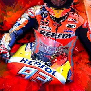 Marc Marquez phone wallpaper