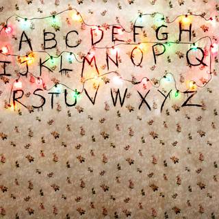 Stranger Things ABC wallpaper