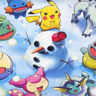 Xmas Pokémon wallpaper