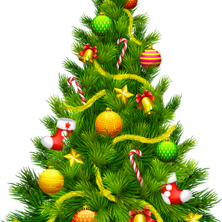 Christmas tree clipart wallpaper