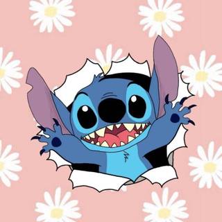 Stitch iPad wallpaper