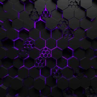 Purple cyber wallpaper