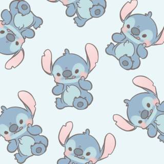 Stitch iPad wallpaper