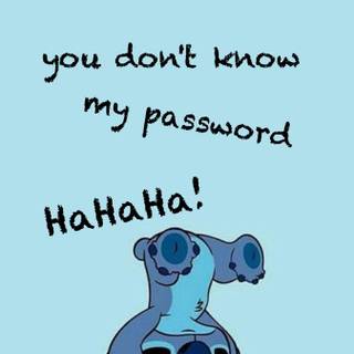 Stitch iPad wallpaper