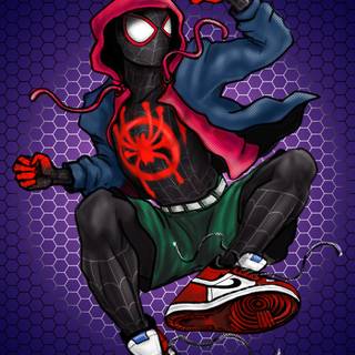 Miles Morales comic wallpaper