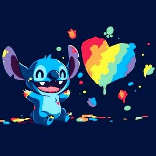 Stitch iPad wallpaper