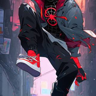 Miles Morales comic wallpaper