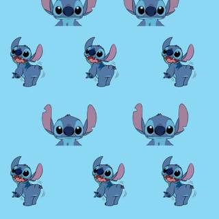 Stitch iPad wallpaper