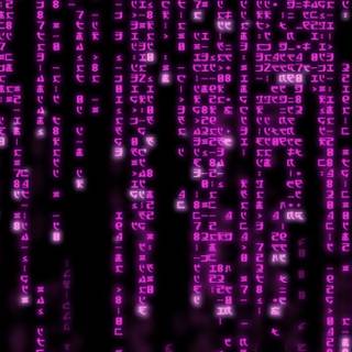 Purple cyber wallpaper