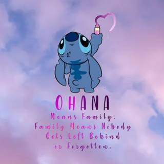 Stitch iPad wallpaper